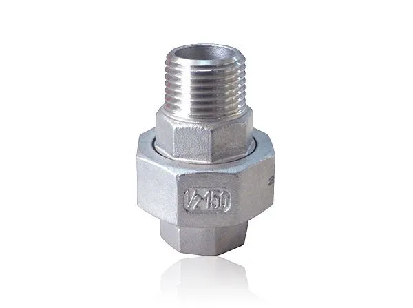 스테인레스 스틸 파이프 유니온 원추형 남성 여성